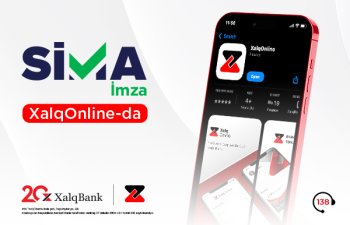 “SİMA İmza” Xalq Bank-ın “XalqOnline” sistemində