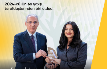 Yelo Bank “İlin ən yaxşı tərəfdaşı” adına layiq görüldü!