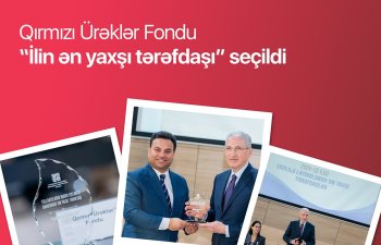 Qırmızı Ürəklər Fondu “İlin ən yaxşı tərəfdaşı” seçildi