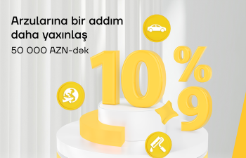 Planlarını ertələmə, Yelo Bank-dan kreditlə həyata keçir!