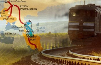 Şimal-Cənub nəqliyyat dəhlizinin Azərbaycan seqmenti ilə daşınmış yüklərin həcmi 6,7% artıb