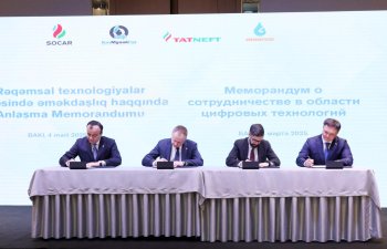 SOCAR, KazMunayQaz, Tatneft və Uzbeknefteqaz yeni əməkdaşlıq razılaşmaları imzaladı