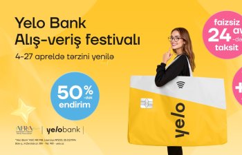 Yelo Bank Alış-Veriş Festivalı başlayır!  