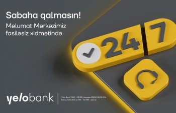 Yelo Bank-ın Məlumat Mərkəzi artıq 24/7 xidmətində!