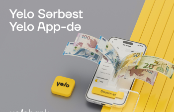 "Yelo Sərbəst" əmanəti artıq Yelo App-də!