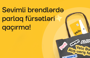 Yelo Bank alış-veriş festivalı davam edir!