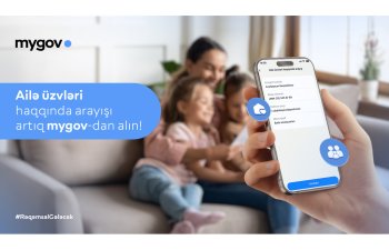 Vətəndaşlar ailə üzvləri haqqında arayışı artıq rəqəmsal formada da əldə edə biləcəklər
