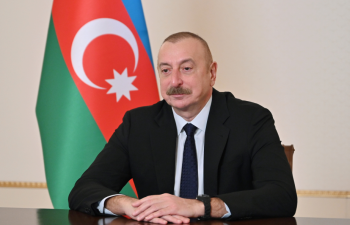 Prezident: Çinlə “Kəmər və Yol” təşəbbüsündə fəal iştirak edirik