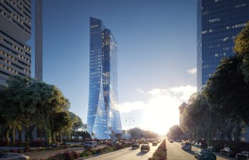 Mərkəzi Bankın yeni binasının 84%-i tamamlanıb:35 min kvadratmetrlik müasir məkan tezliklə açılır
