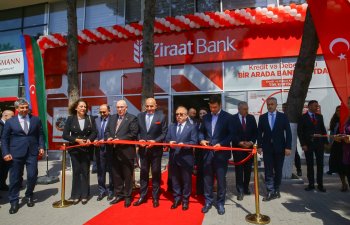 Ziraat Bank Azərbaycan 11-ci filialını müştərilərin istifadəsinə təqdim edib