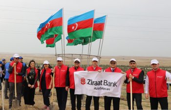 Ziraat Bank Azərbaycan ekoloji təşəbbüsə dəstək verdi