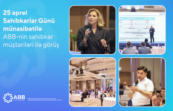 ABB Sahibkarlar Gününü müştəriləri
ilə qeyd etdi!