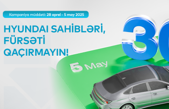 PAŞA Sığorta-dan “Hyundai” sahiblərini sevindirəcək kampaniya!