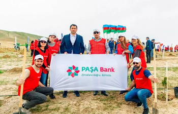 "PAŞA Bank" növbəti ağacəkmə aksiyasına qoşulub