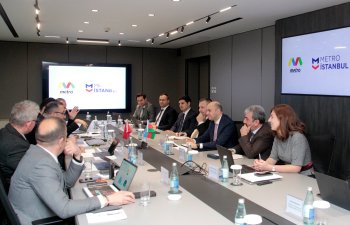 Bakı metropoliteni və “Metro İstanbul” arasında əməkdaşlıq imkanları müzakirə olunub