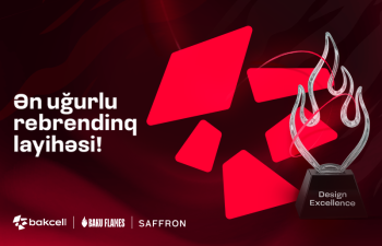 “Bakcell” “Ən uğurlu rebrendinq layihəsi” mükafatı ilə təltif olundu