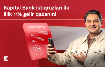 Kapital Bank-ın 30 000 000 manat həcmində istiqraznın abunə yazılışı başladı