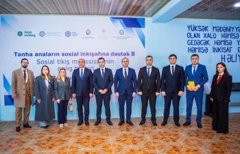Göylər kəndində tək anaların sosial inkişafını dəstəkləyən yeni sosial müəssisə açıldı