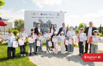 Ziraat Bank Azərbaycan Şəhid Övladları üçün təşkil olunan “Bilimdən Zəfərə” layihəsinin Gəncə mərhələsinə sponsorluq edib