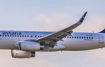 “Air Astana” Bakı–Atırau–Bakı marşrutu üzrə ilk müntəzəm reysini həyata keçirdi