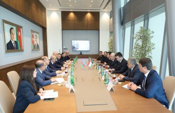 Tacikistan nümayəndə heyəti ilə görüş keçirilib