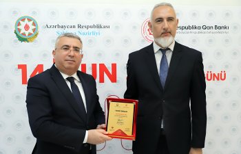 Bank Respublika qan donorluğunda fəal iştiraka görə təltif olundu!