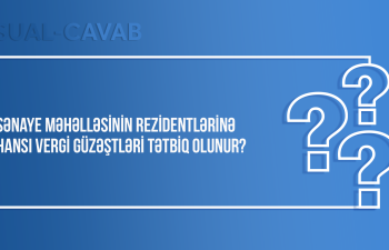 Sənaye məhəlləsinin rezidentlərinə hansı vergi güzəştləri tətbiq olunur?
