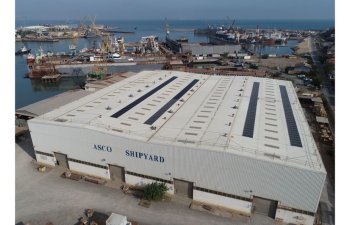 “Bibiheybət” Gəmi Təmiri Zavodunda günəş panelləri 66 min kVt/saat enerji istehsal edib