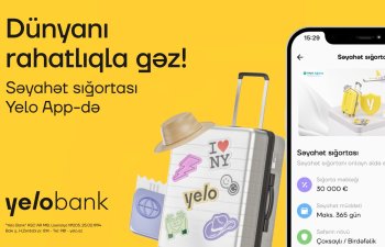 Tam onlayn səyahət sığortası Yelo App-də