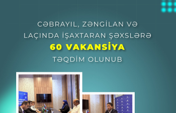 Cəbrayıl, Zəngilan və Laçında əmək yarmarkaları keçirilib
