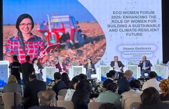Laçında İqtisadi Əməkdaşlıq Təşkilatının Qadınlar Forumu çərçivəsində panel sessiyalar keçirilib