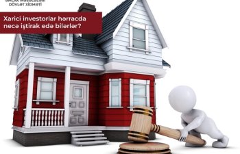 Xarici investorlar hərracda necə iştirak edə bilərlər?