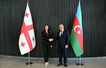 Gürcüstan nümayəndə heyəti ilə görüş keçirilib