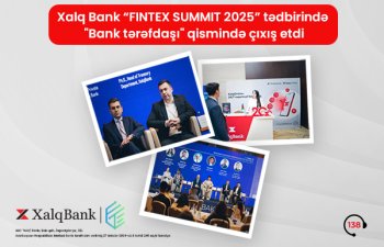 Xalq Bank “Fintex Sammit 2025” tədbirində “Bank tərəfdaşı” qismində iştirak etdi