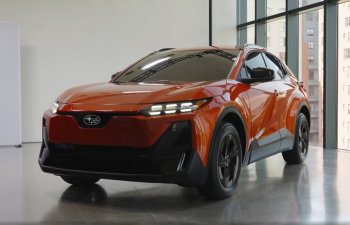 Subaru yeni elektrikli krossoverini təqdim edib