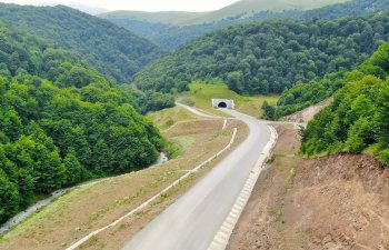Toğanalı-Kəlbəcər-İstisu avtomobil yolunun tikintisi 85%-ə çatıb