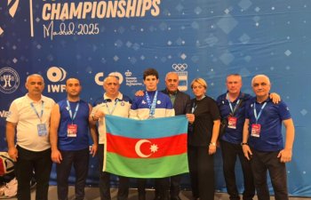 Azərbaycan idmançısı Madriddə keçirilən U-15 Avropa çempionatında yüksək nəticə göstərib