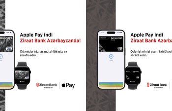 Apple Pay artıq Ziraat Bank Azərbaycanda!