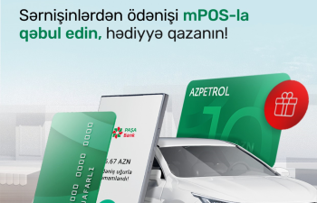 “PAŞA Bank”dan taksi sürücülərinə hədiyyəli kampaniya!