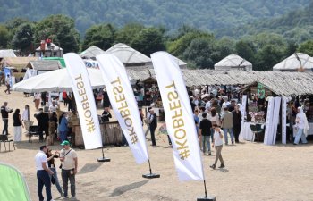 Göygöldə 4-cü Milli Yaylaq Festivalı çərçivəsində “KOB FEST” sərgi-satış yarmarkası keçirilib