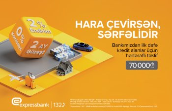 “HARA ÇEVİRSƏN SƏRFƏLİ” KREDİT - Expressbankda