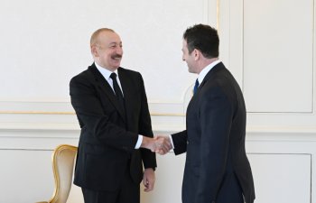 Prezident İlham Əliyev “Goldman Sachs” nümayəndəsini qəbul edib
