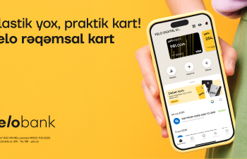Filiala getmədən ödənişsiz rəqəmsal kart əldə et