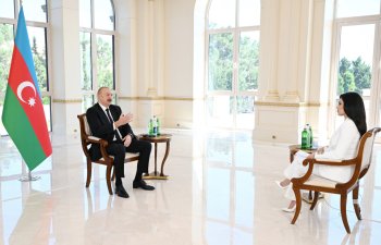 Azərbaycan Prezidenti İlham Əliyev “Əl-Ərəbiyyə” telekanalına müsahibə verib