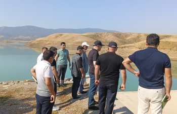 İİTKM nümayəndələri “Su ehtiyatlarından səmərəli istifadəyə dair Milli Strategiya” çərçivəsində görülən işlərlə tanış olublar