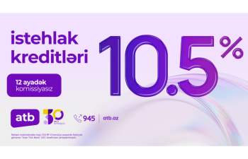 Azər Türk Bank kredit faizini endirdi