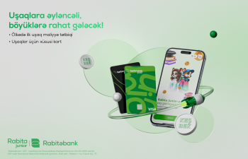 Rabitəbankdan ölkədə ilk! - Uşaqlar üçün maliyyə üzrə mobil tətbiq: Rabita Junior