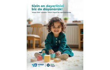 Uşaqların sağlam gələcəyi üçün – PAŞA Həyat və Kaspi Kids birlikdə