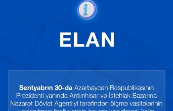 Ölçmə vasitələrinin yoxlanılmasını həyata keçirən fiziki şəxslərin növbəti attestasiyası keçiriləcək