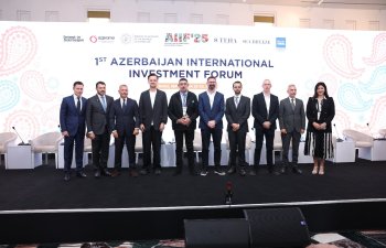 Birinci Azərbaycan Beynəlxalq İnvestisiya Forumunda “Sea Breeze and Real Estate” panel sessiyası keçirilib
